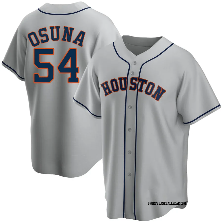 Roberto Osuna Men's Houston Astros Gray Replica Road Jersey