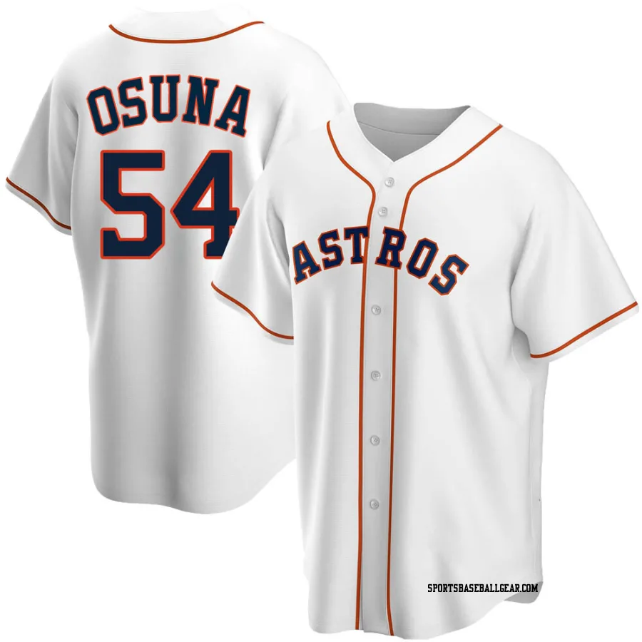 Roberto Osuna Men's Houston Astros White Replica Home Jersey