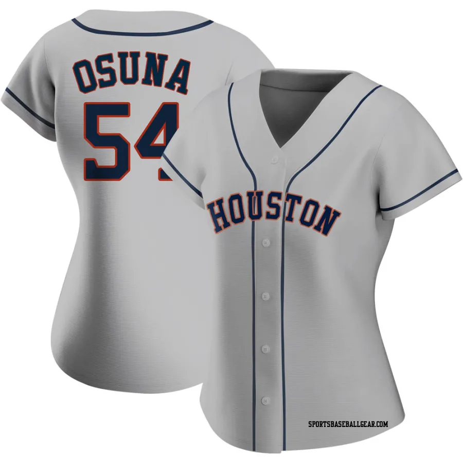 Roberto Osuna Women's Houston Astros Gray Authentic Road 2020 Jersey