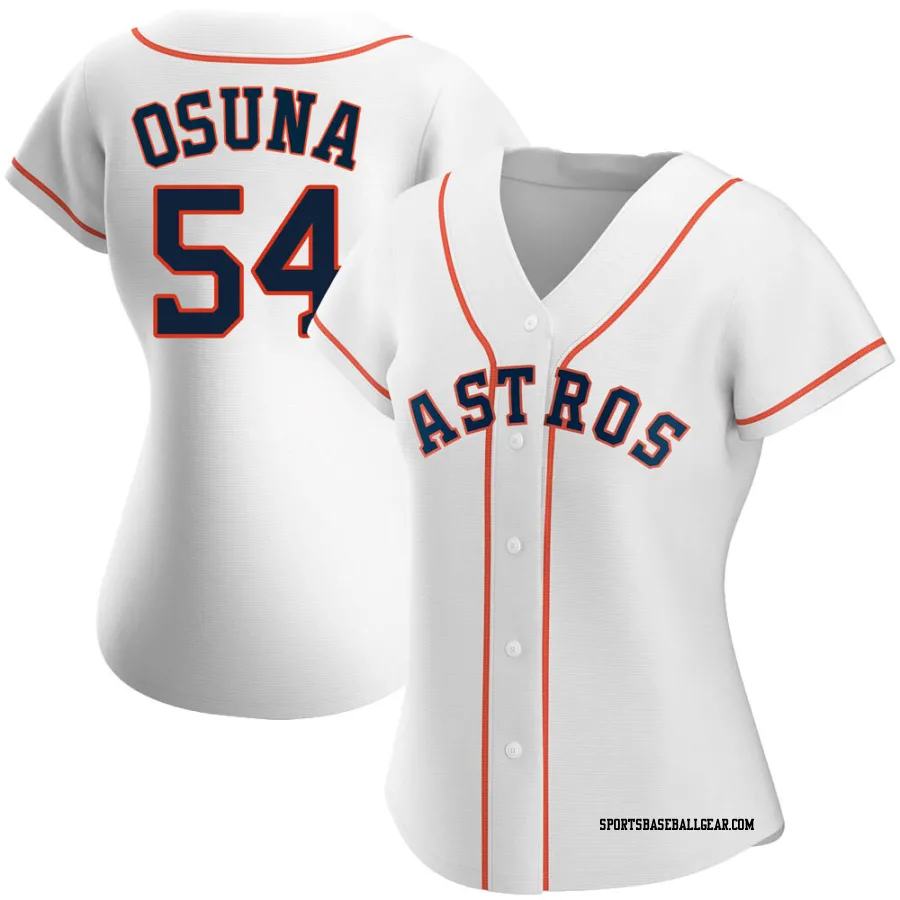 Roberto Osuna Women's Houston Astros White Authentic Home Jersey