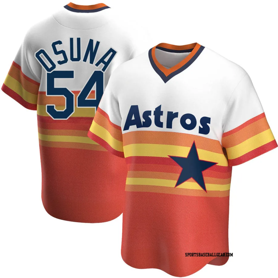 Roberto Osuna Youth Houston Astros White Replica Home Cooperstown Collection Jersey