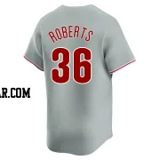 Robin Roberts Men's Philadelphia Phillies Gray Limited Away Jersey