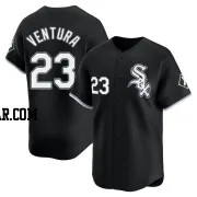 Robin Ventura Men's Chicago White Sox Black Limited Alternate Jersey