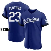 Robin Ventura Men's Los Angeles Dodgers Royal Authentic 2021 City Connect Jersey