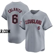 Rocky Colavito Men's Cleveland Guardians Gray Limited Road Jersey