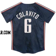 Rocky Colavito Toddler Cleveland Guardians Navy Limited Preschool & 2024 City Connect Jersey