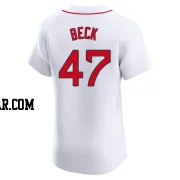 Rod Beck Men's Boston Red Sox White Elite Home Jersey