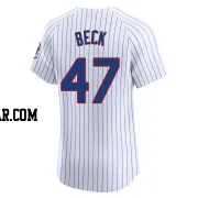 Rod Beck Men's Chicago Cubs White Elite Home Jersey