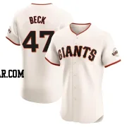 Rod Beck Men's San Francisco Giants Cream Elite Home Jersey