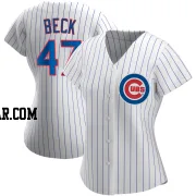 Rod Beck Women's Chicago Cubs White Authentic Home Jersey