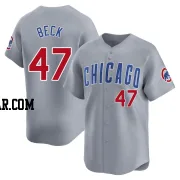 Rod Beck Youth Chicago Cubs Gray Limited Road Jersey