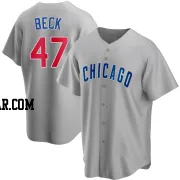 Rod Beck Youth Chicago Cubs Gray Replica Road Jersey