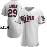 Rod Carew Men's Minnesota Twins White Authentic Home Jersey