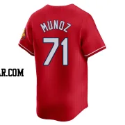 Roddery Munoz Men's St. Louis Cardinals Red Limited 2024 City Connect Jersey