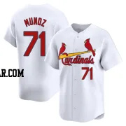 Roddery Munoz Men's St. Louis Cardinals White Limited Home Jersey