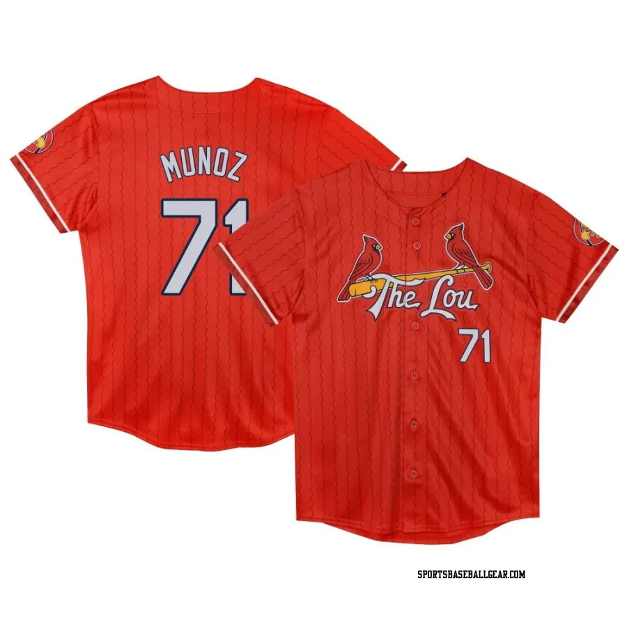 Roddery Munoz Toddler St. Louis Cardinals Red Limited Preschool 2024 City Connect Jersey