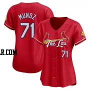 Roddery Munoz Women's St. Louis Cardinals Red Limited 2024 City Connect Jersey