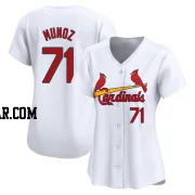 Roddery Munoz Women's St. Louis Cardinals White Limited Home Jersey