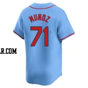 Roddery Munoz Youth St. Louis Cardinals Light Blue Limited Alternate Jersey