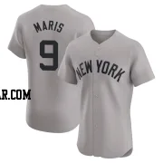 Roger Maris Men's New York Yankees Gray Elite Road Jersey