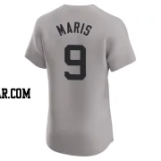 Roger Maris Men's New York Yankees Gray Elite Road Jersey