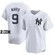 Roger Maris Men's New York Yankees White Limited Yankee Home Jersey