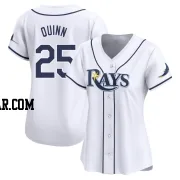 Roman Quinn Women's Tampa Bay Rays White Limited Home Jersey