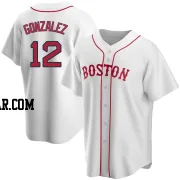 Romy Gonzalez Men's Boston Red Sox White Replica Alternate Jersey