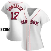 Romy Gonzalez Women's Boston Red Sox White Authentic Home Jersey