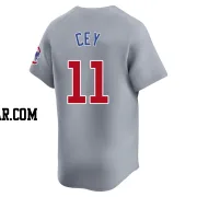 Ron Cey Men's Chicago Cubs Gray Limited Road Jersey