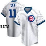 Ron Cey Men's Chicago Cubs White Replica Home Cooperstown Collection Jersey