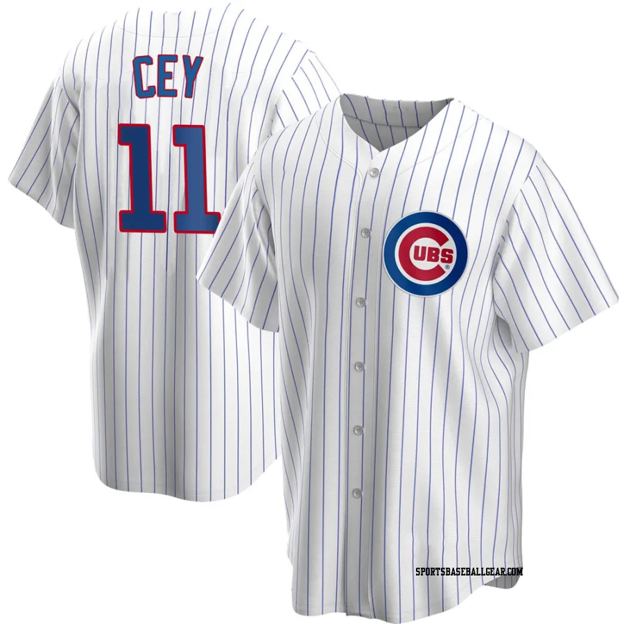 Ron Cey Men's Chicago Cubs White Replica Home Jersey