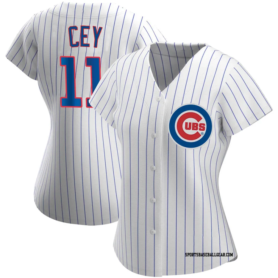 Ron Cey Women's Chicago Cubs White Replica Home Jersey