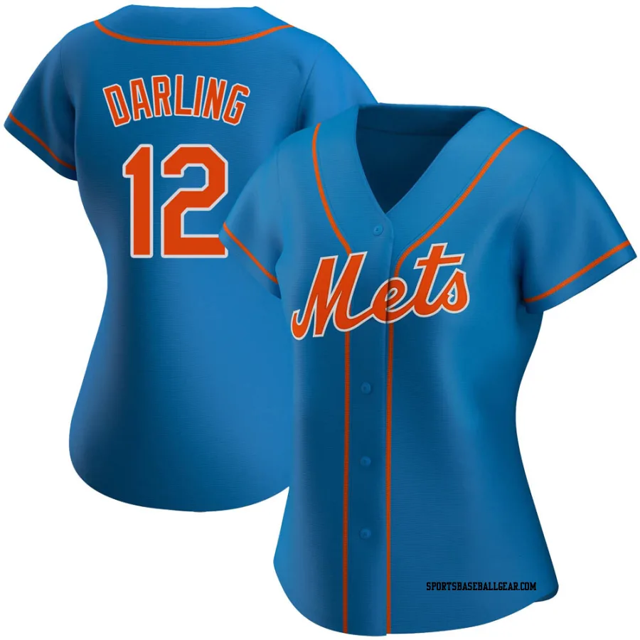 Ron Darling Women's New York Mets Royal Replica Alternate Jersey