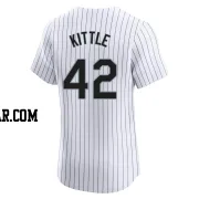 Ron Kittle Men's Chicago White Sox White Elite Home Jersey