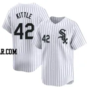 Ron Kittle Men's Chicago White Sox White Limited Home Jersey