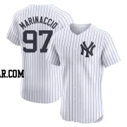 Ron Marinaccio Men's New York Yankees White Elite Home Jersey