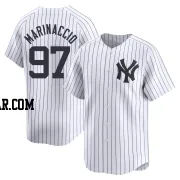 Ron Marinaccio Men's New York Yankees White Limited Yankee Home Jersey