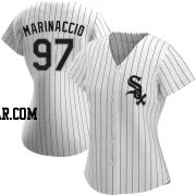 Ron Marinaccio Women's Chicago White Sox White Authentic Home Jersey