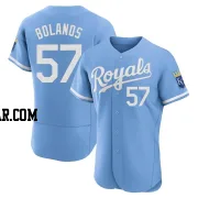 Ronald Bolanos Men's Kansas City Royals Light Blue Authentic 2022 Alternate Jersey