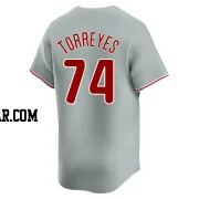 Ronald Torreyes Men's Philadelphia Phillies Gray Limited Away Jersey