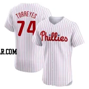 Ronald Torreyes Men's Philadelphia Phillies White Elite Home Jersey