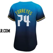 Ronald Torreyes Women's Philadelphia Phillies Blue Limited 2024 City Connect Jersey