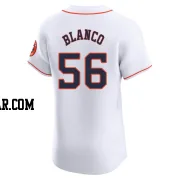 Ronel Blanco Men's Houston Astros White Elite Home Jersey