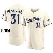 Ronny Henriquez Men's Minnesota Twins Cream Authentic Alternate 2023 Jersey