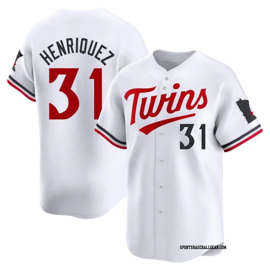 Ronny Henriquez Youth Minnesota Twins White Limited Home Jersey