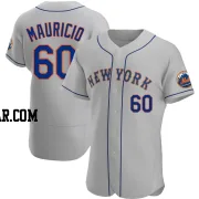 Ronny Mauricio Men's New York Mets Gray Authentic Road Jersey