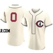 Ronny Oliver Simon Men's Chicago Cubs Cream Authentic 2022 Field Of Dreams Jersey