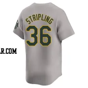 Ross Stripling Men's Oakland Athletics Gray Limited Away Jersey