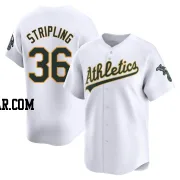 Ross Stripling Men's Oakland Athletics White Limited Home Jersey